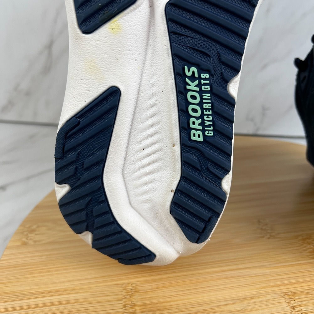 Brooks Glycerin GTS 23 Womens Size 10.5 B Spellbound Yucca Blue Running Shoes - Picture 8 of 12